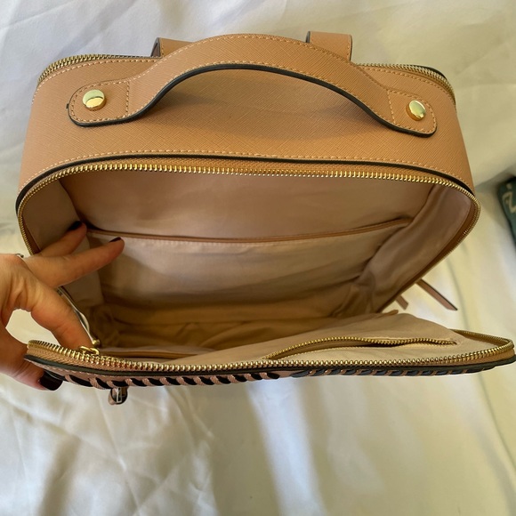 Calpak Kaya 15 inch Laptop Backback in Caramel - Picture 4 of 8